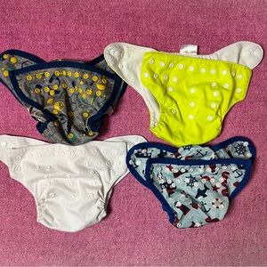 Colorful Kids Cloth Diaper Covers Set